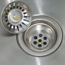 High Quality Bathroom Sink Strainer 304 Stainless Steel Water Stopper Sink Sink Water Filter Plug Kitchen Sink Accessories