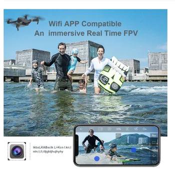 

E58 WIFI FPV With Wide Angle HD Camera High Hold Mode Foldable Arm RC Quadcopter Drone RTF XS809HW H37