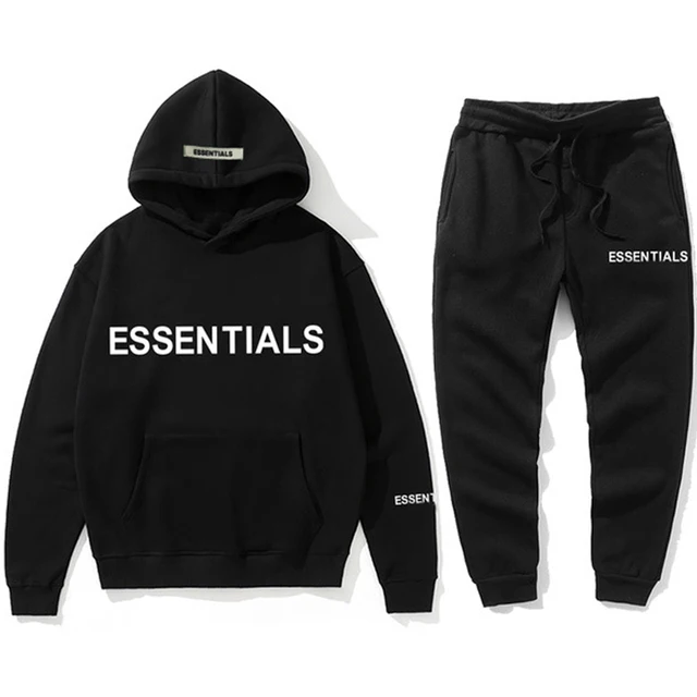 New Essentials Men Hooded Sweatshirt 1