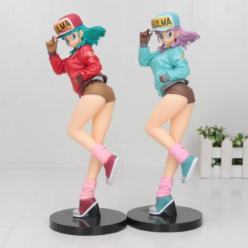 Anime Dragon Ball Z Launch Lunch Bulma Scultures BIG Zoukei Tenkaichi Budoukai PVC Action Figures Collectible Model Doll Toys