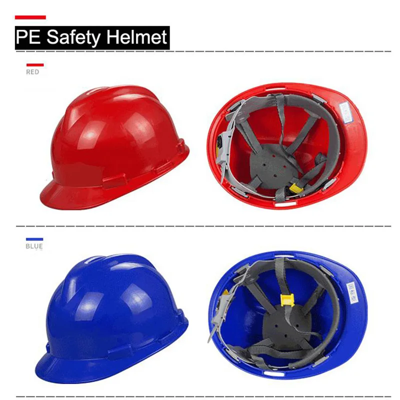 Защитный шлем, рабочая крышка, высокопрочный PE/ABS материал, строительные шлемы, защитная жесткая шляпа, Мужская Печать логотипа
