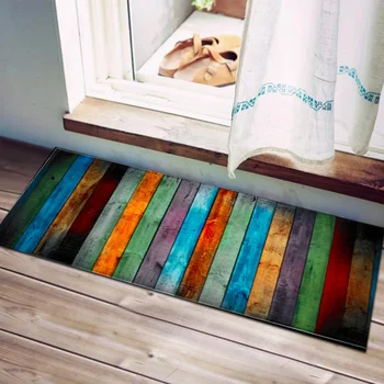 

DIDIHOU Creative Europe Type 3D Printing Carpet Hallway Doormat Anti - Slip Bathroom Carpet Absorb Water Kitchen Mat/Rug