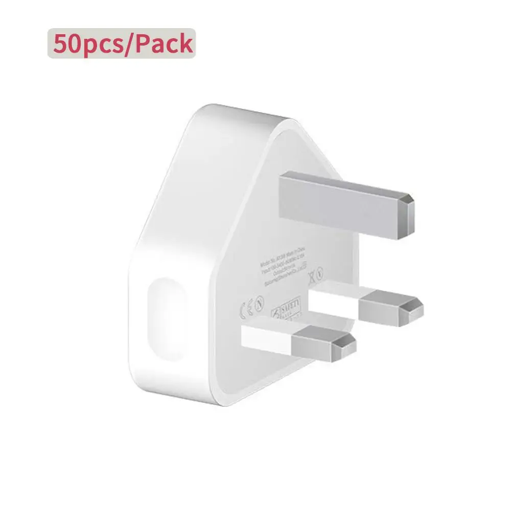 50 шт. сертифицированный MFi Зарядное устройство настенный USB Переходник штекер