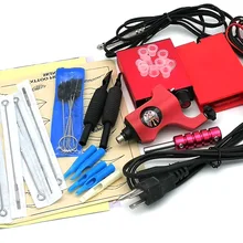 Стартовый красный набор для татуировки, 1 шт., пигментные чернила для татуировки, мощный Перманентный макияж, набор для татуировки, набор для татуировки