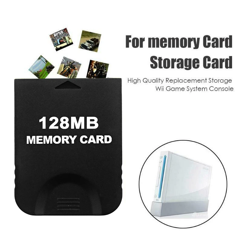 Tarjeta de memoria de Juego de 4/8/16/32/64/128MB para Nintendo Wii Cube,  para GC NGC White, 128MB Max, para Wii|Tarjetas de memoria| - AliExpress