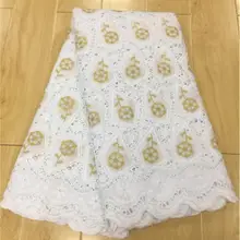 Белая ткань из Дубая дизайн нигерийское Африканское сухое кружево ткань мягкая кожа швейцарская вуаль кружева в швейцарском Дубае кружева для свадебного платья