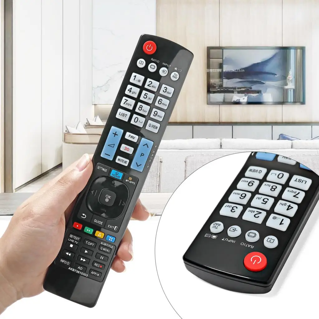 Mando a distancia Universal AKB73615309 para LG 3D smart TV AKB73615306  AKB73615379 AKB72914202 AKB73615302 AKB73615361 AKB73615362