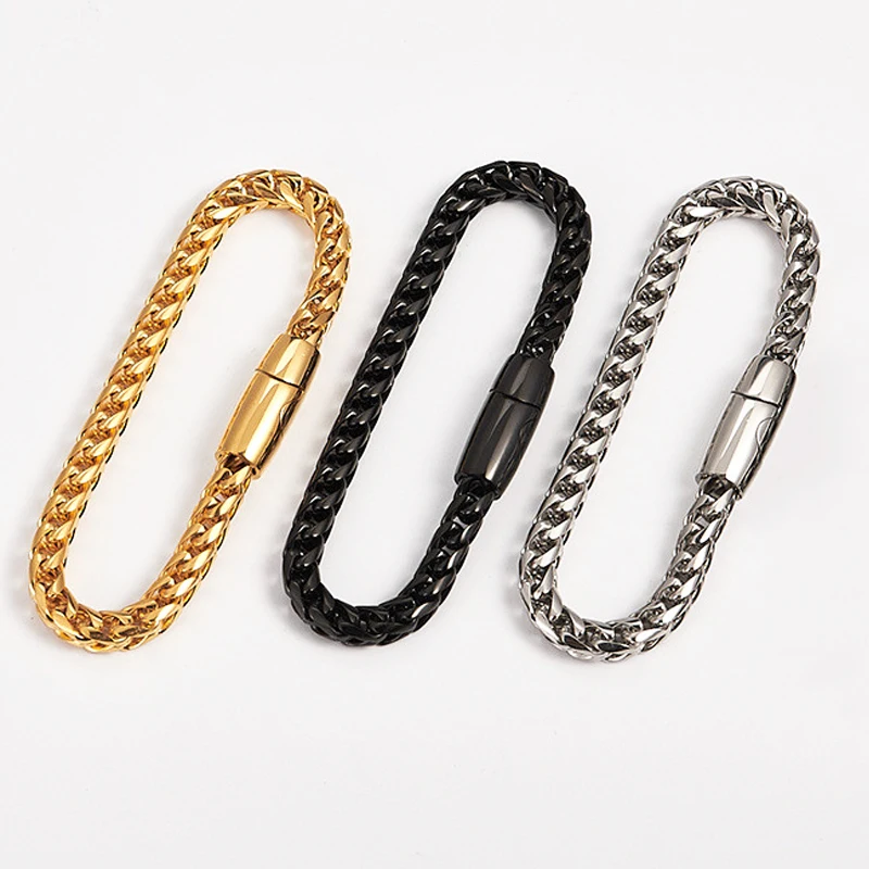 Браслет из нержавеющей стали/пара/женщины/bileklik/femme браслет из нержавеющей стали браслет pulseira Hombre для женщин мужские браслеты