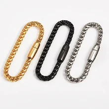 Браслет из нержавеющей стали/пара/женщины/bileklik/femme браслет из нержавеющей стали браслет pulseira Hombre для женщин мужские браслеты