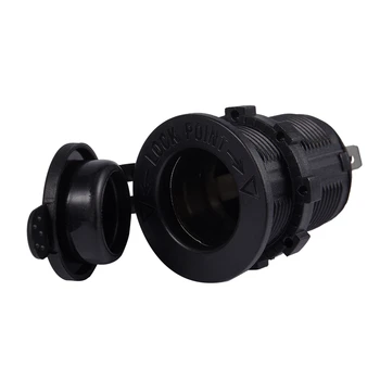 

12V/24V Car Boat 2.4A USB Charger Port Socket With Switch