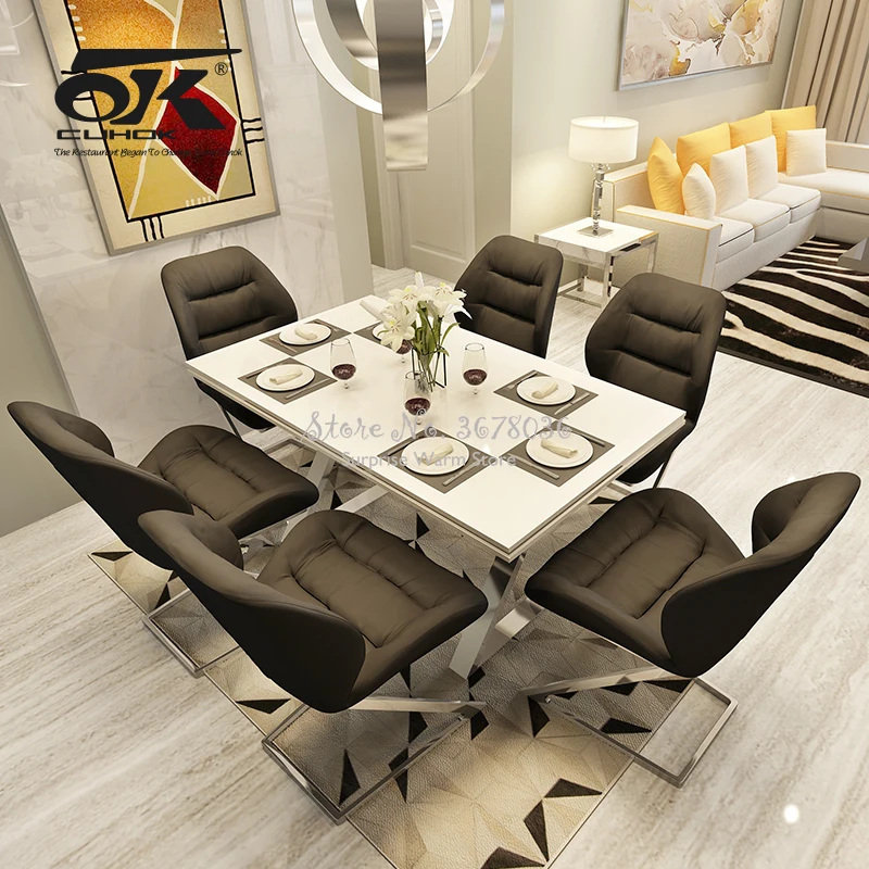  20% Creative Computer Chair Household Modern Simple PU Gaming Chair Fashion Desk Chair Dining Chair
