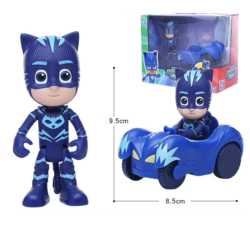 Pj Masks Toys Catboy Owlette Gekko Model Car Juguete TV Anime Figure Pj Mask Set Outdoor Active Toys Children Gift S11