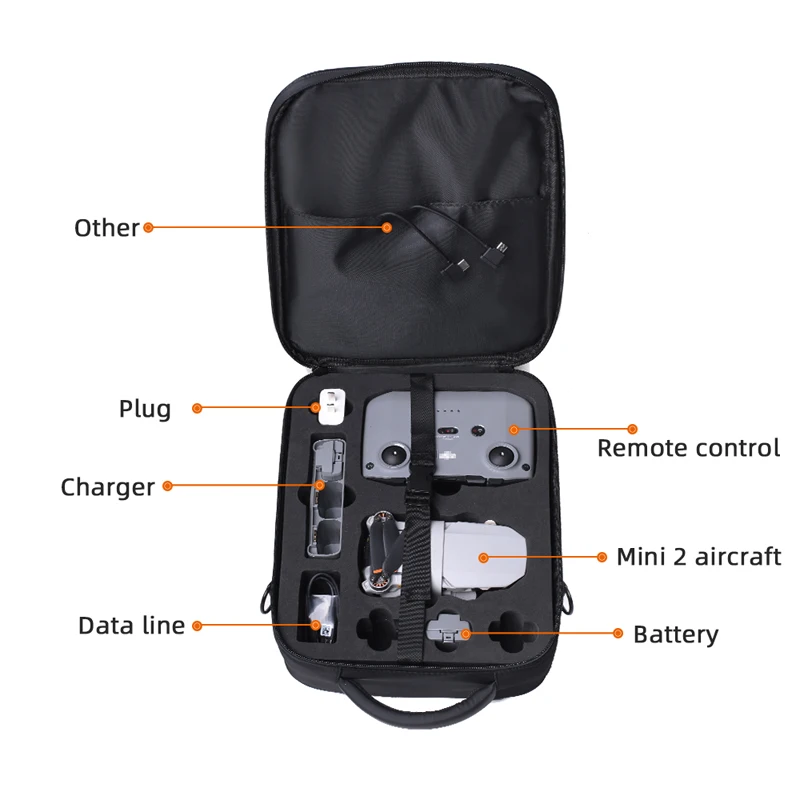 Portable Drone Shoulder Carrying Bag Storage Case Pouch for DJI Mavic Mini2 #SO7 