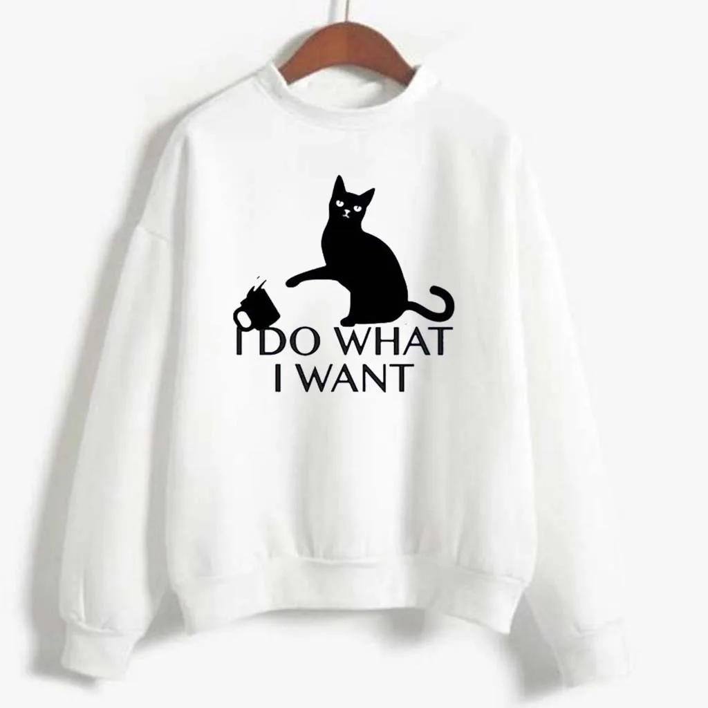 Loose PulloveráSweatshirts Autumn Winter Fashion Winter Printing High Collar Long Sleeve Plus Sweatshirt Pullover Tops Casual