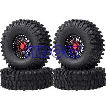 

622-7037 Alloy 1.9" Wheel Rim Tire 120mm Supper Swamper Tyre Tires For 1:10 RC Crawler SCX10 D90 D110 CC01 TRX4 TF2