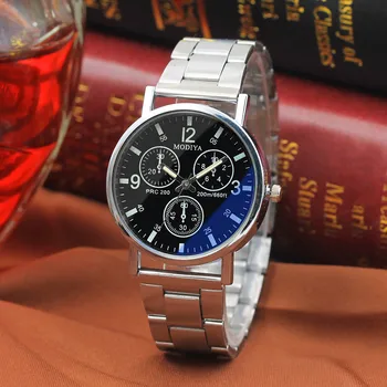 Data homens-reloj azul para hombre, camisa masculina con diseño de aço inoxidável, negócios masculinos, de lujo, envío gratis
