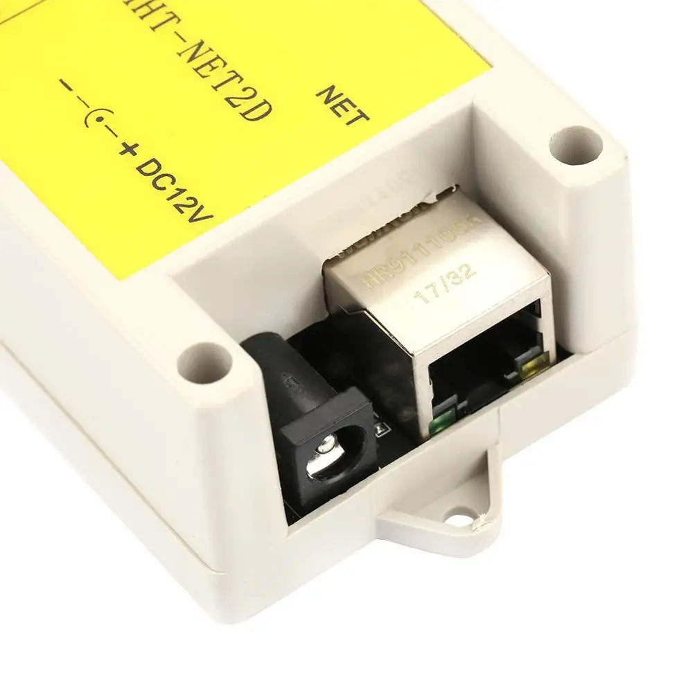 DC12V 2 канала Ethernet IP сетевой релейный модуль Интернет сторожевой ethernet реле
