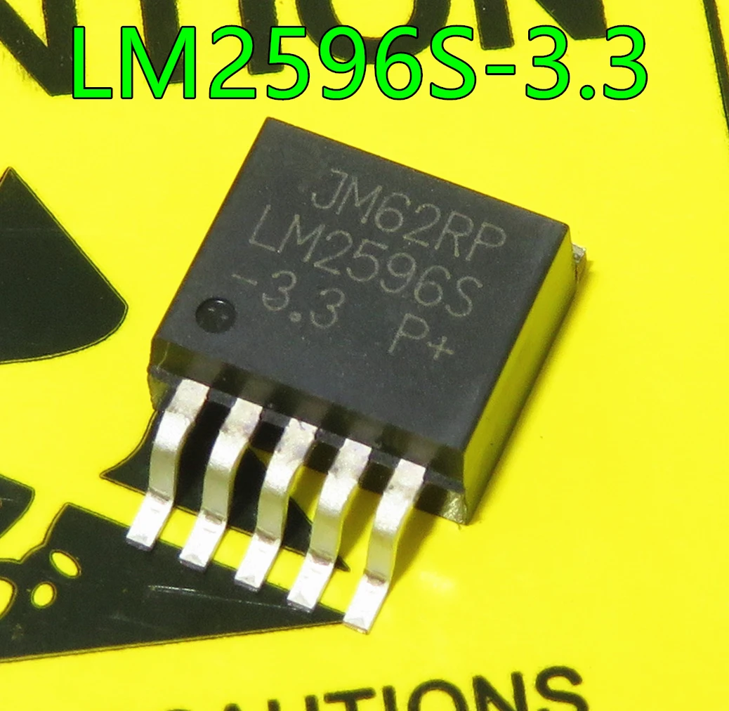 1 шт LM2596S-3.3 TO-263-5 3.3V3A простой переключатель преобразователь мощности | Электронные
