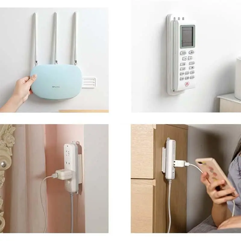 Новый самоклеящийся Настольный держатель для гнезда кабеля платы питания