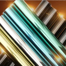 0,5x6 м 8 цветов оконная пленка одностороннее зеркало контроль тепла день время конфиденциальности окно оттенок 20 ''x 236,22''