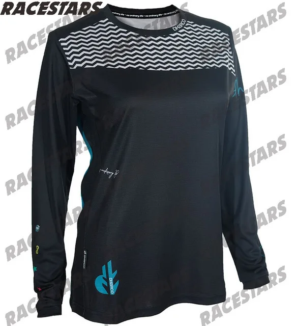 DHARCO Motorcycle Jersey Motocross Gear Women Downhill Jerseys Ladies Mountain Bike MTB Shirts Offroad DH Sportwear Clothing MX 17
