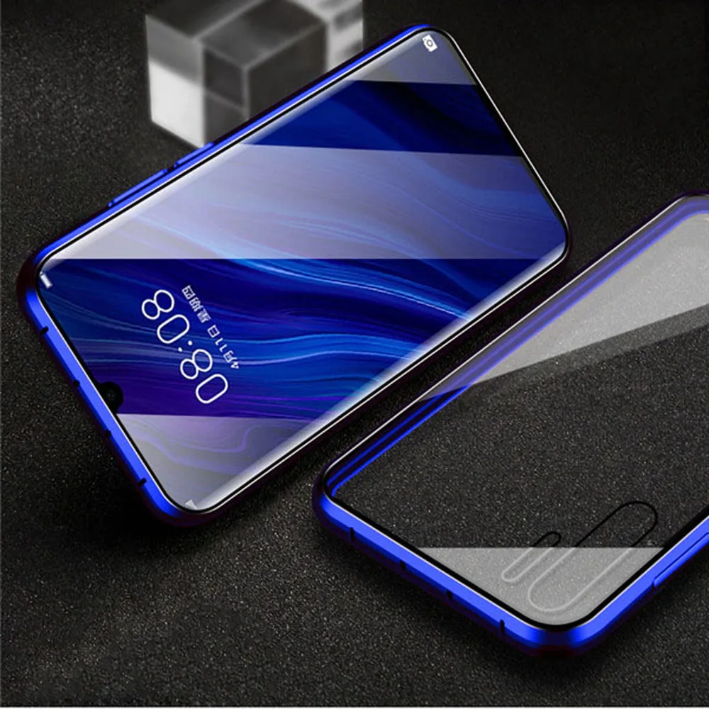 360 Magnetic Case For Honor 20 10 20i Lite Full Cover Glass Huawei Mate 30 Pro 20X P30 Screen Protector |