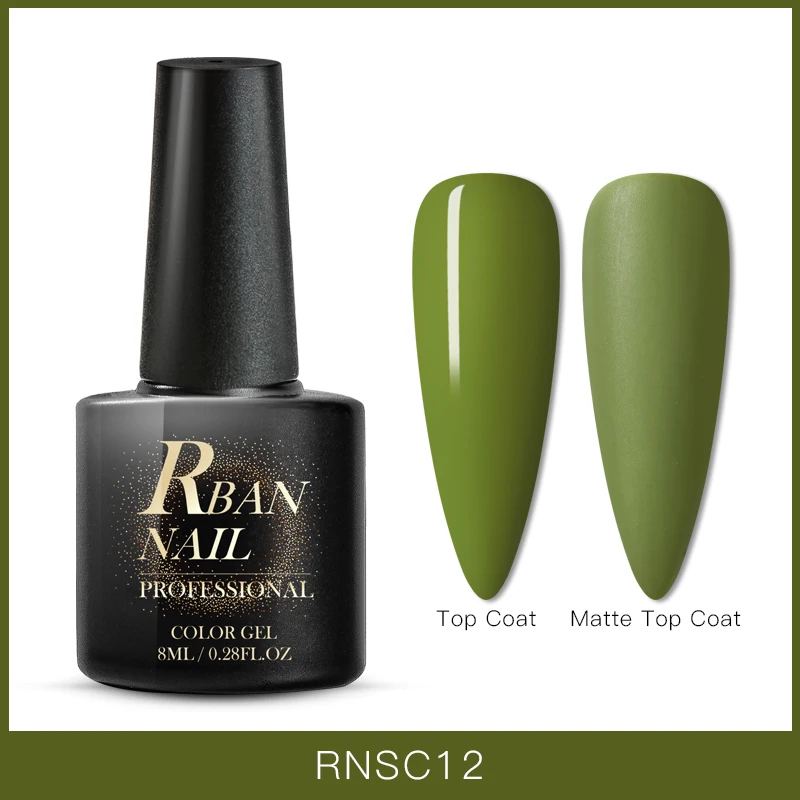 S08498 RBAN NAIL 8 мл УФ-гель для ногтей с блестками лак для ногтей от носков стойкий Полупостоянный лак для ногтей Маникюр УФ светодиодный лак для ногтей - Цвет: S08498