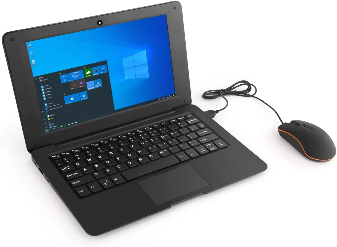 Нетбук 10 1 дюйма компьютер Intel Quad Corer 32 ГБ Ультратонкий и светильник процессор Z8350