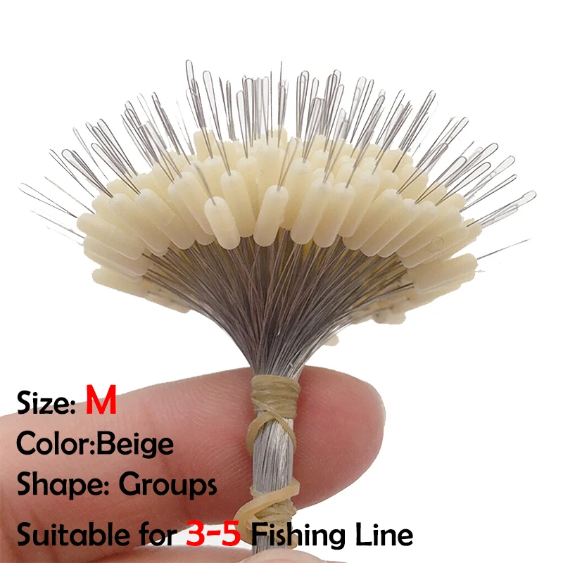 Premium Silicone Fishing Float Stoppers - 300Pcs Set