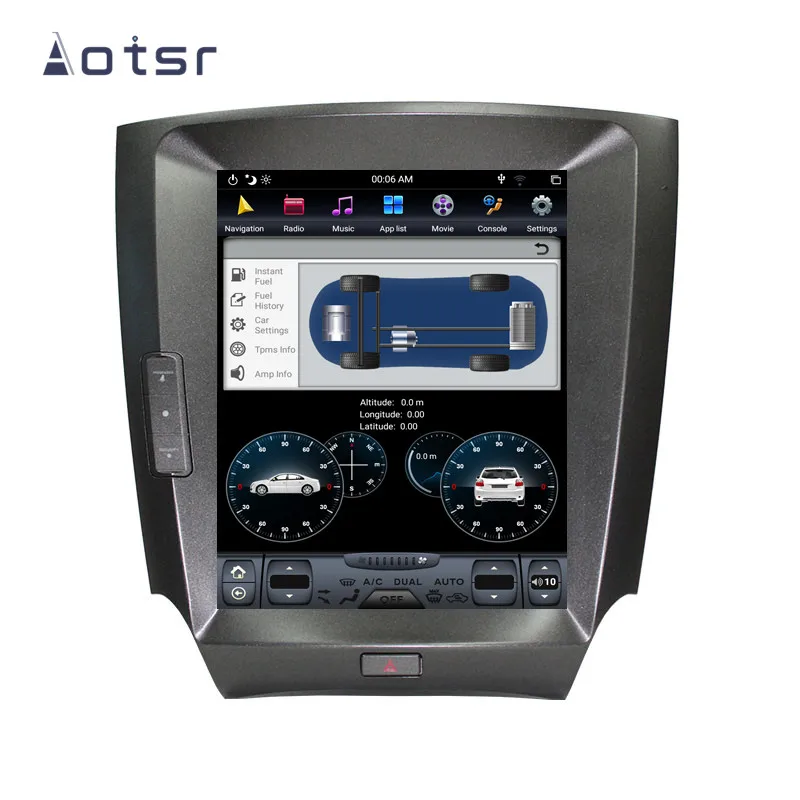 Тесла Android6.0 автомобиля нет dvd-плеер gps навигации для Lexus GS GS300 GS350 GS450 GS460 2004-2011 Автомобильная Мультимедийная экран автомобиля карты
