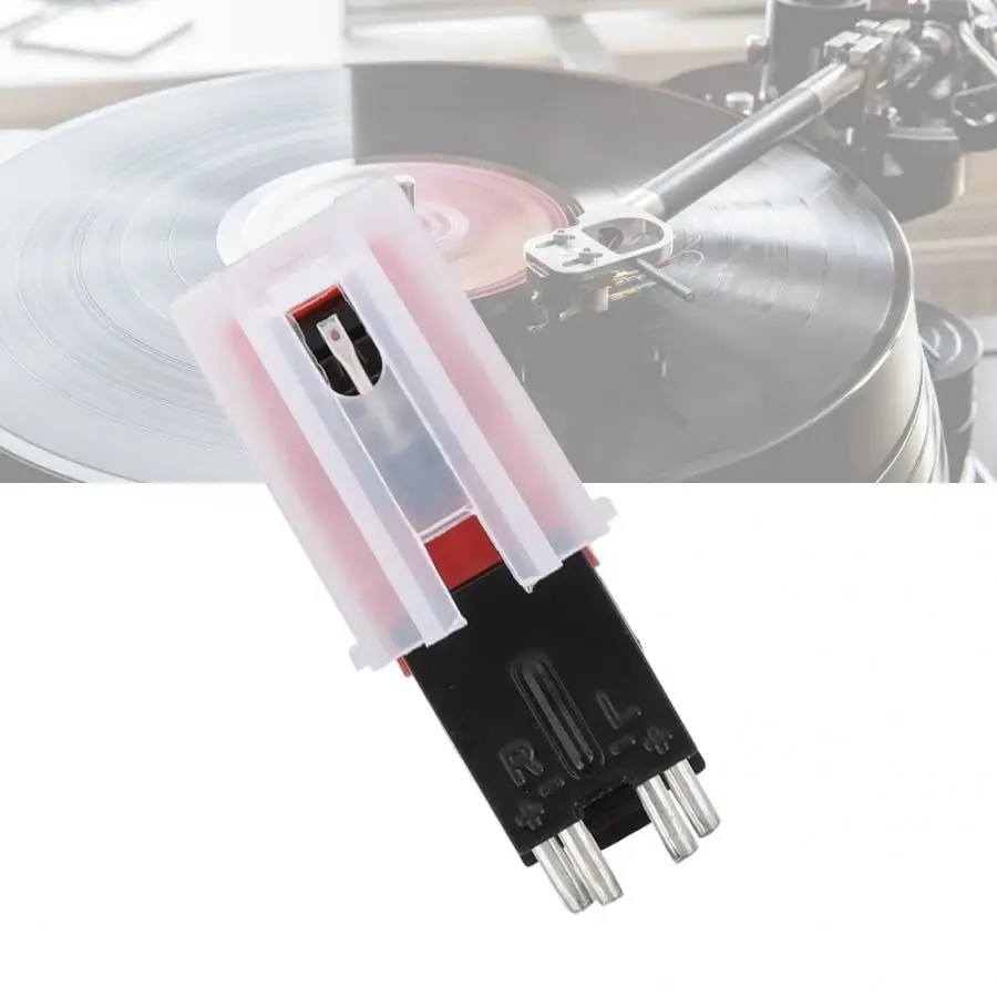 

Dual Needle Stereo Stylus for LP Vinyl Player USB Turntable Accessory