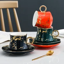 3 шт. минималистическая жизнь кофейная чашка фарфоровая чашка и блюдца красивые послеобеденные керамические чайные чашки с подносами посуда для напитков комплект