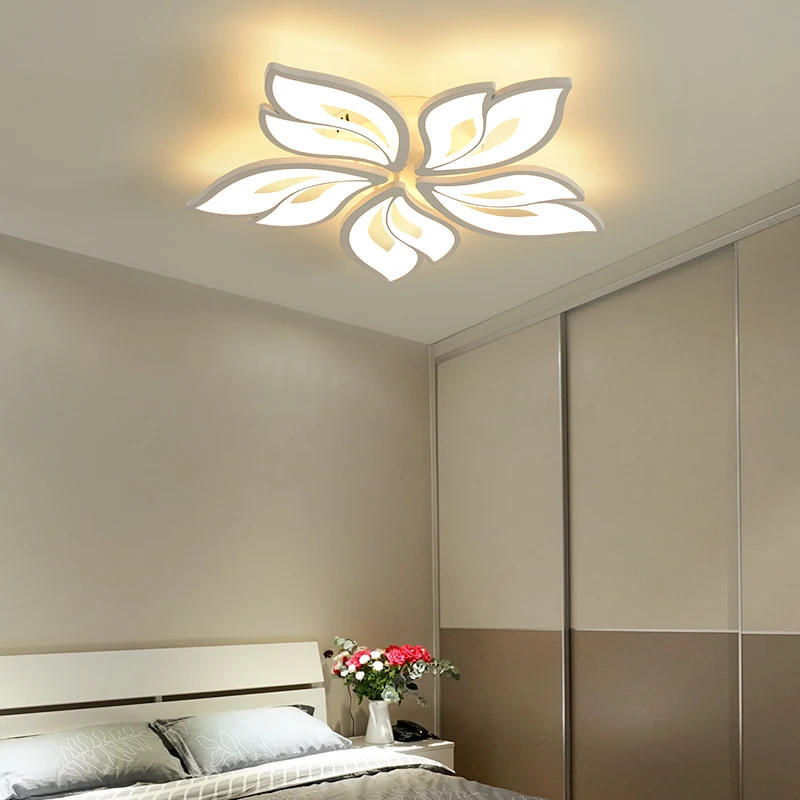Modern LED chandelier with APP remote control function, living room, bedroom, home, chandelier, ceiling acrylic light, free ship