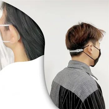 

1 -10PCS Third Gear Adjustable Anti-Slip Mask Ear Grips Extension Hook Three Gears Adjustable Mask Hook