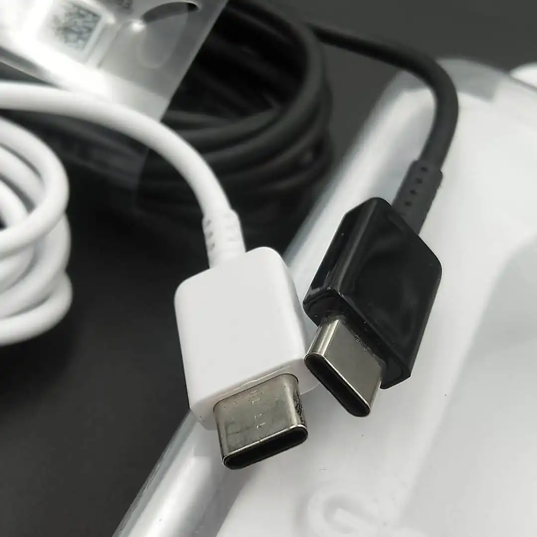 Câble Usb-c Mâle/usb-c Mâle 1 M - Blanc - Chargeur