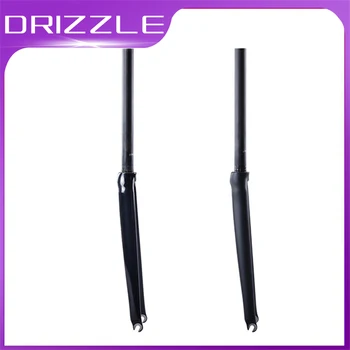 

2019 New china cheap super light full Carbon fork bicycle Fork 700C 1-1/8 V Brake road bike fork carbon bicycle parts