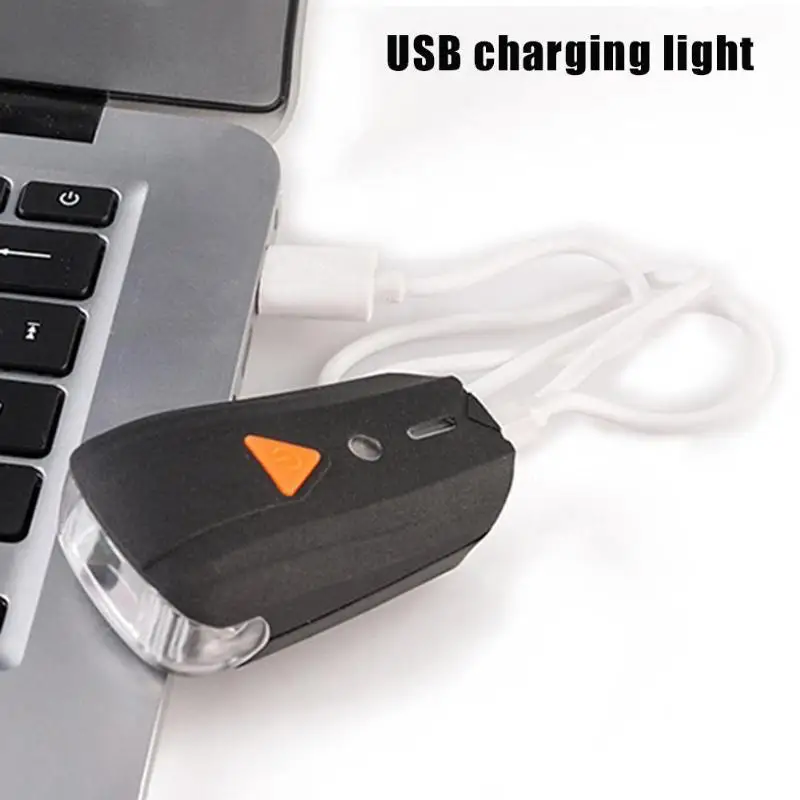 Водонепроницаемый 400lm фонарик умный MTB велосипед передний свет 5 режимов USB Перезаряжаемый свет управления велосипедный светодиодный фонарь