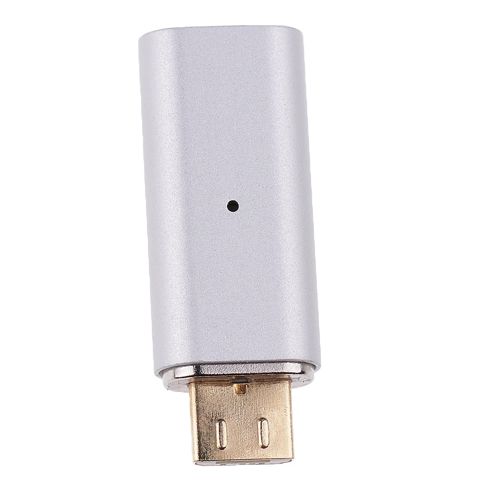 Упаковка из 2 мини магнитных микро USB зарядное устройство адаптер конвертер для Android samsung телефон ПК золото+ серебро