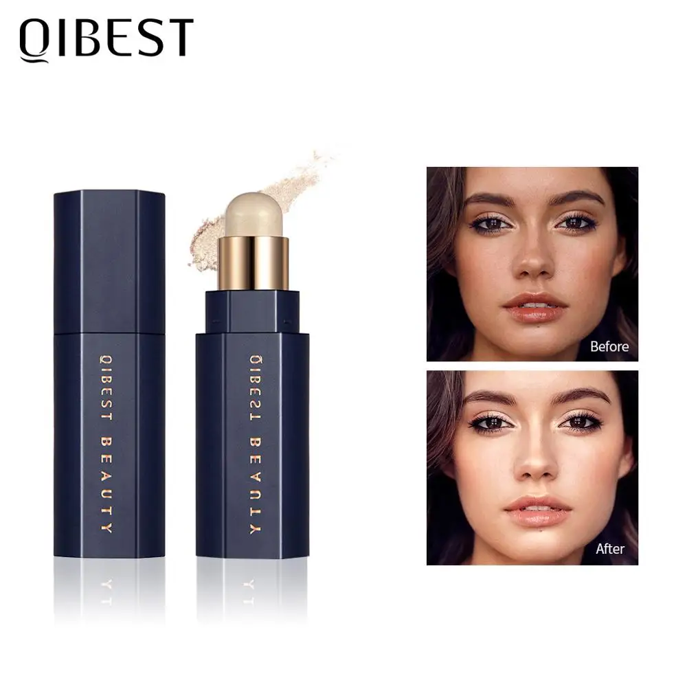 QIBEST 4 цвета хайлайтер карандаш макияж корректор Контурный для лица консилер