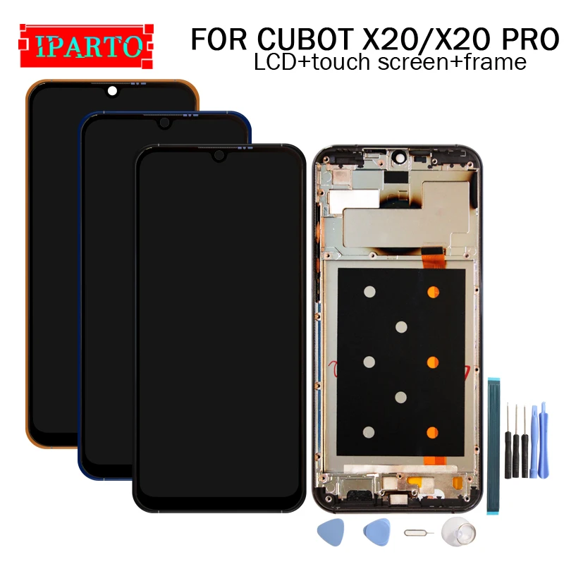 6.3 inch CUBOT X20 LCD Display+Touch Screen Digitizer +Frame Assembly 100% Original LCD+Touch for PRO | Мобильные телефоны и
