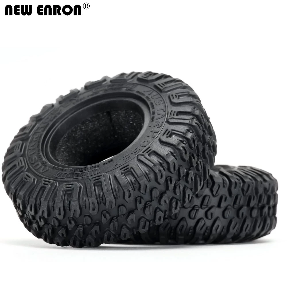 1.55" soft rubber wheel Tires Tyre RC Crawler car d90 tf2 TAMIYA cc01 lc70 lc80