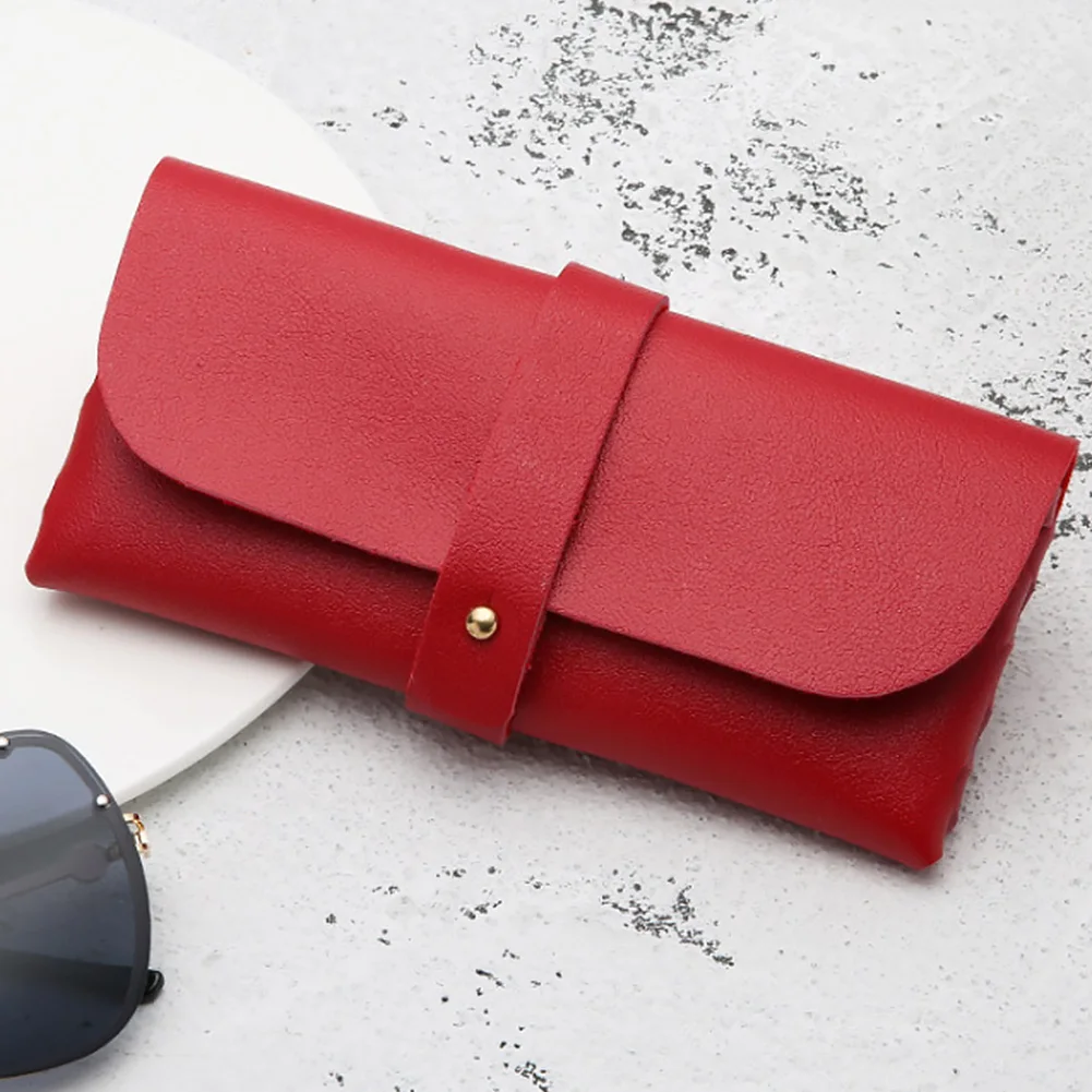 Для женщин и мужчин держатель солнцезащитные очки сумка модная коробка для хранения из искусственной кожи Твердый Мягкий защитный портативный складной чехол для очков аксессуары