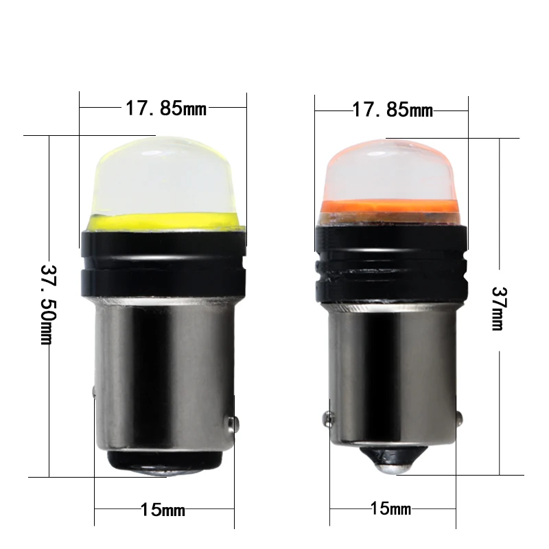 S25 P21W BA15S 1156 py21w BAY15D 1157 Canbus 12V Супер COB лампа 2W светодиодные лампы для автомобиля