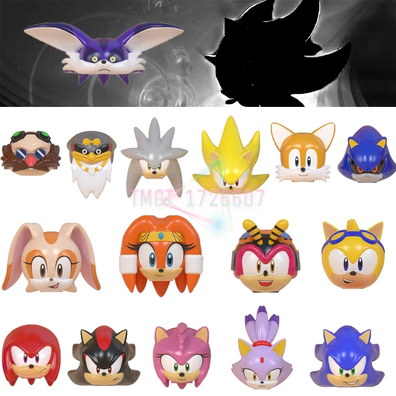 Супер игровая серия фигурки аниме Ray Charmy Tikal Blaze Figures Heads MOC строительные блоки