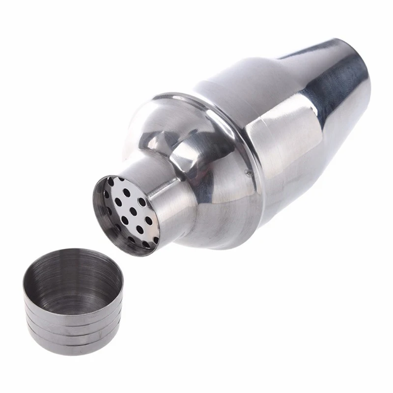 

LHX New 250ml Stainless Steel Cocktail Shaker Bartender Shaker Drink HP1483 ee