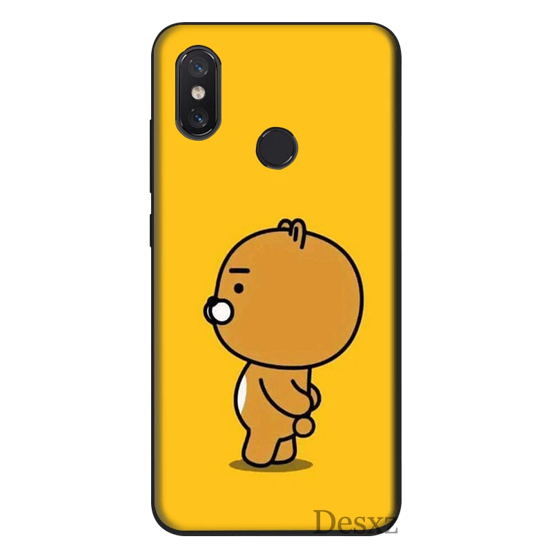 Мобильный Силиконовый чехол для телефона Xiaomi Redmi Note 4 4X5 6 7 8 Pro 5A Prime Забавный