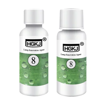 

Portable HGKJ-8 Car Headlight Repair Refurbishment Fluid 20ml/50ML Headlight Glass Car Polishing Car Care New
