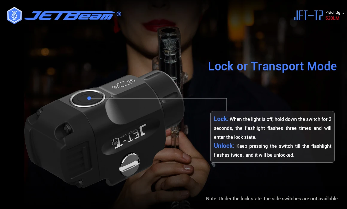 Bateria para Várias Lanterna com 16340 Jetbeam Original Lanterna Carga Usb Cree Xp-l 520 lm Mini Pistolas t2 Led 5 Cheap Lanternas