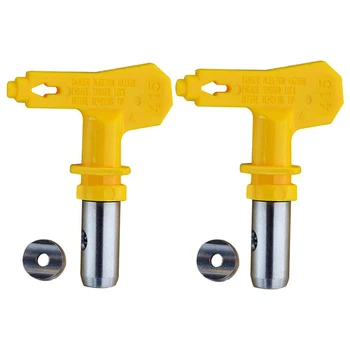 

2 Pack Reversible Spray Tip Nozzle for Airless Paint Spray and Airless Sprayer Spraying Machine (415)