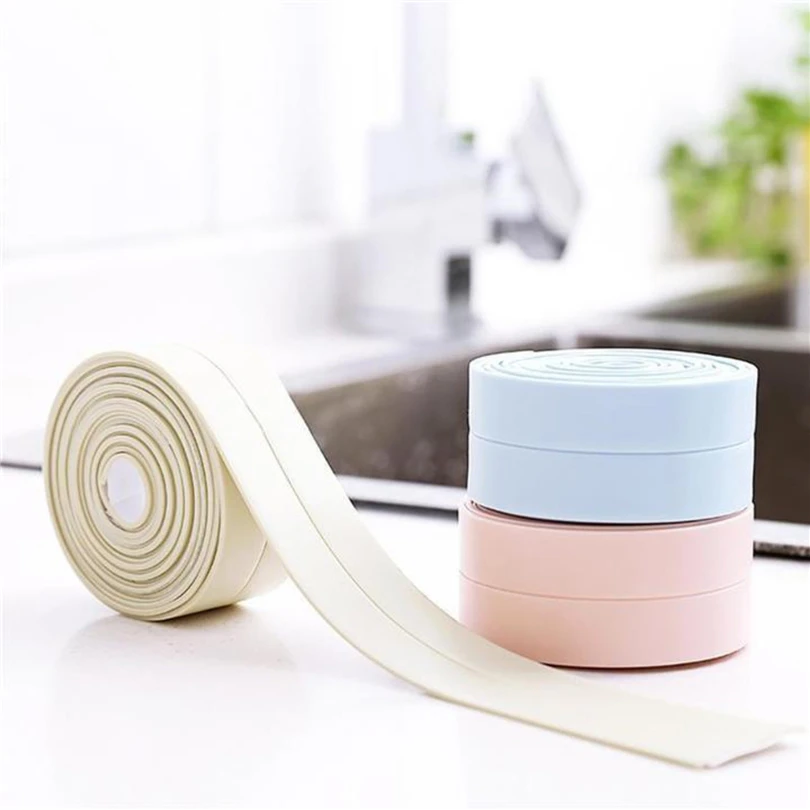 Самоклеящаяся лента для ванной комнаты самоклеящаяся кухонной раковины края